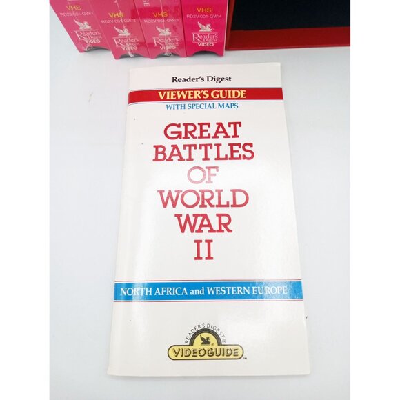 Great Battles Of World War II VHS Box Set Europe Vol 1-4 Readers Digest Video - Picture 8 of 14